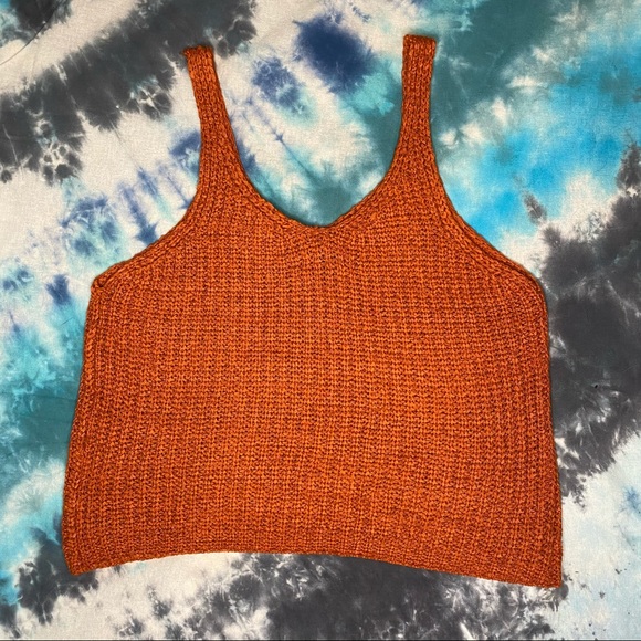 Orange Moon and Madison Knit Tank Top - Picture 3 of 6
